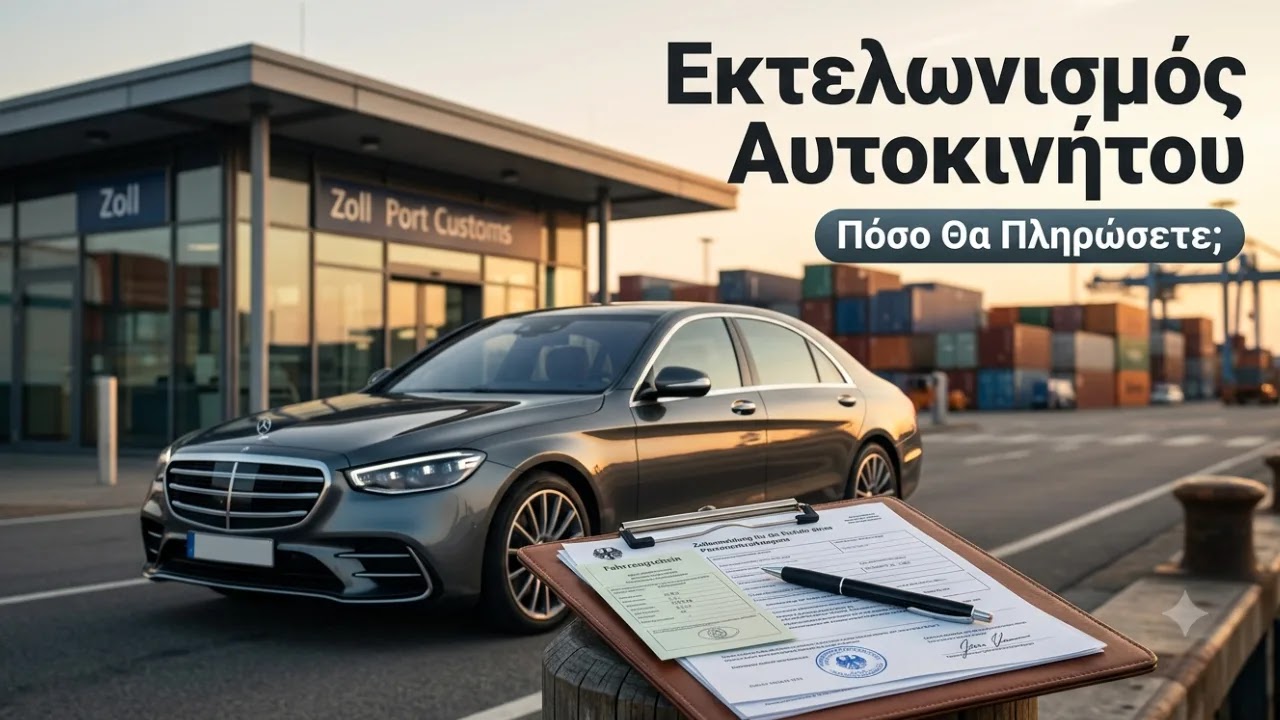 Οδηγός για τον εκτελωνισμό αυτοκινήτου από Γερμανία: Δικαιολογητικά, υπολογισμός κόστους και διαδικασία
